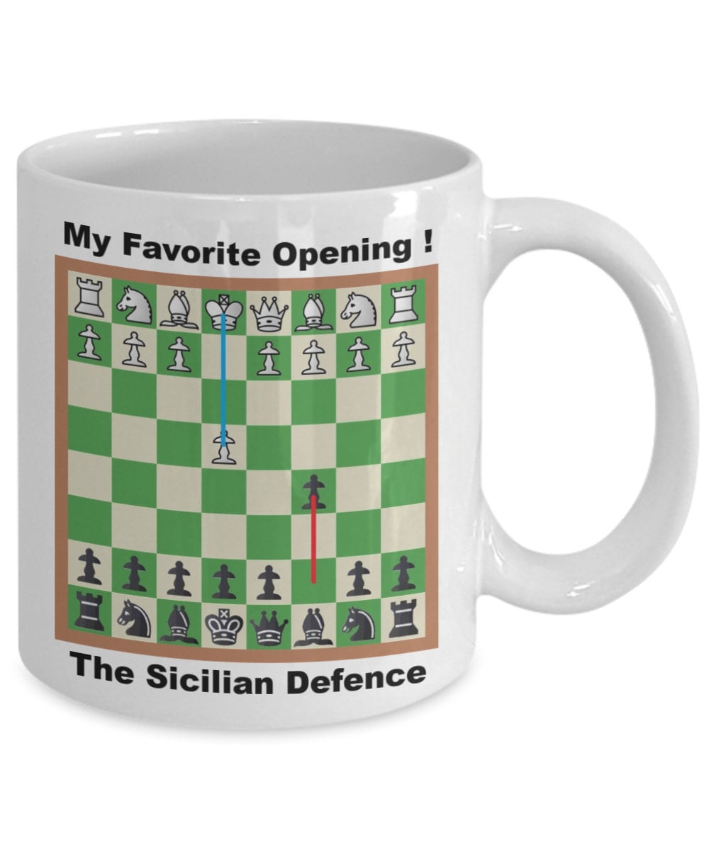 Pirc Defense Chess Mug