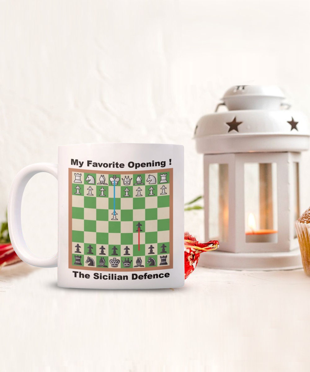 ▷Sicilian Defense Chess Coffee Mug【BEST MUGS 2023】 – Chess4pro