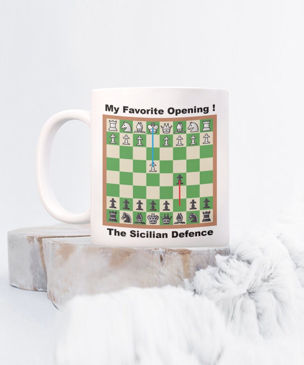 ▷Sicilian Defense Chess Coffee Mug【BEST MUGS 2023】 – Chess4pro