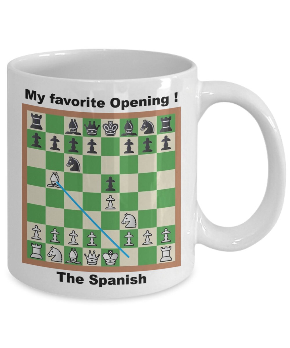 Ruy Lopez Chess Mug