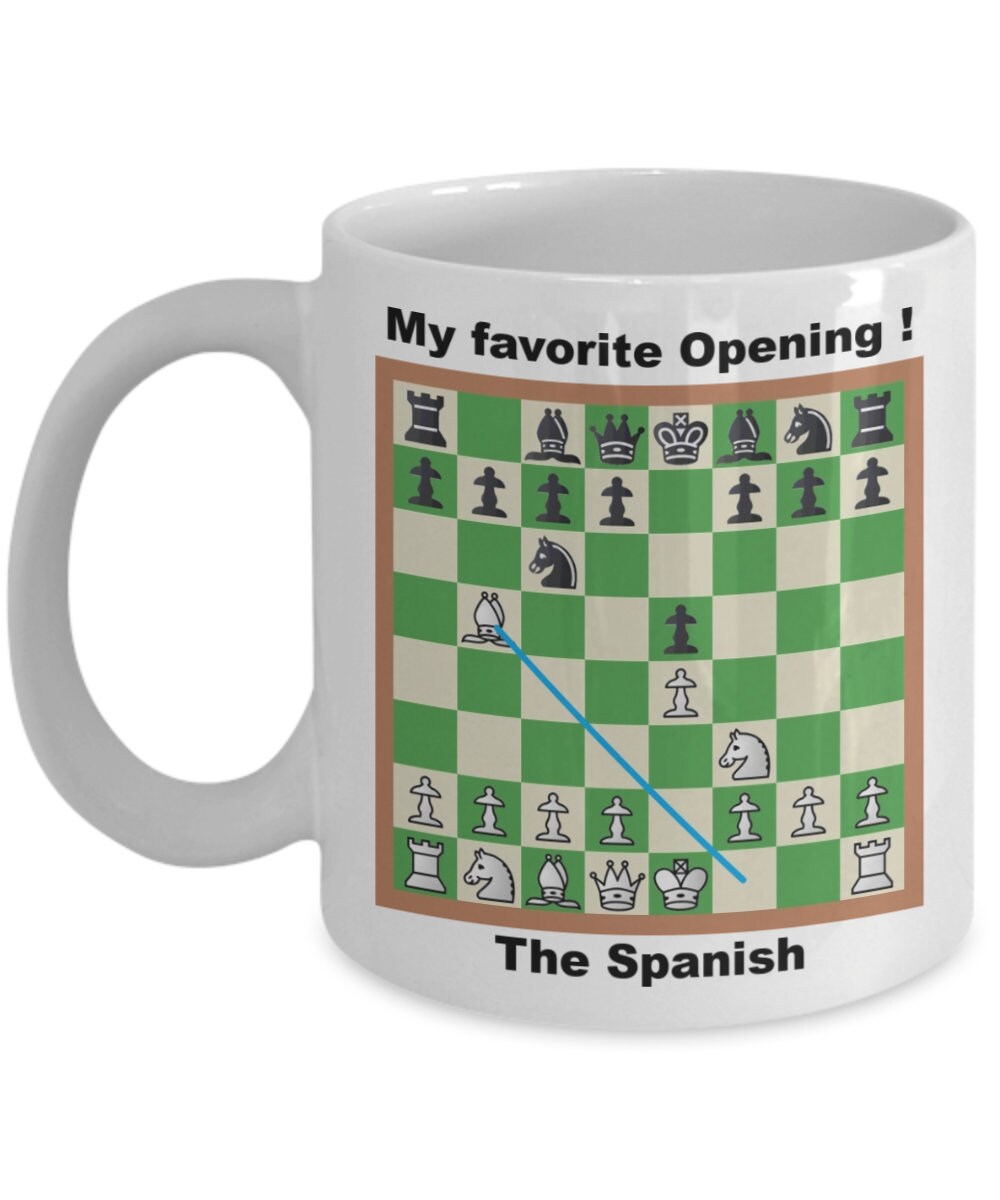 Ruy Lopez Chess Mug