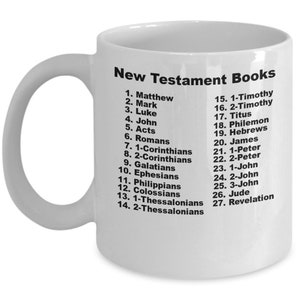 The books of the Bible, old testament, new testament, 66 books