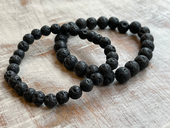Etsy lava bead best sale bracelet
