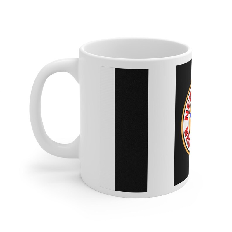Newcastle Broon Ale Football Logo Mug | Ceramic Coffee Cup image 3