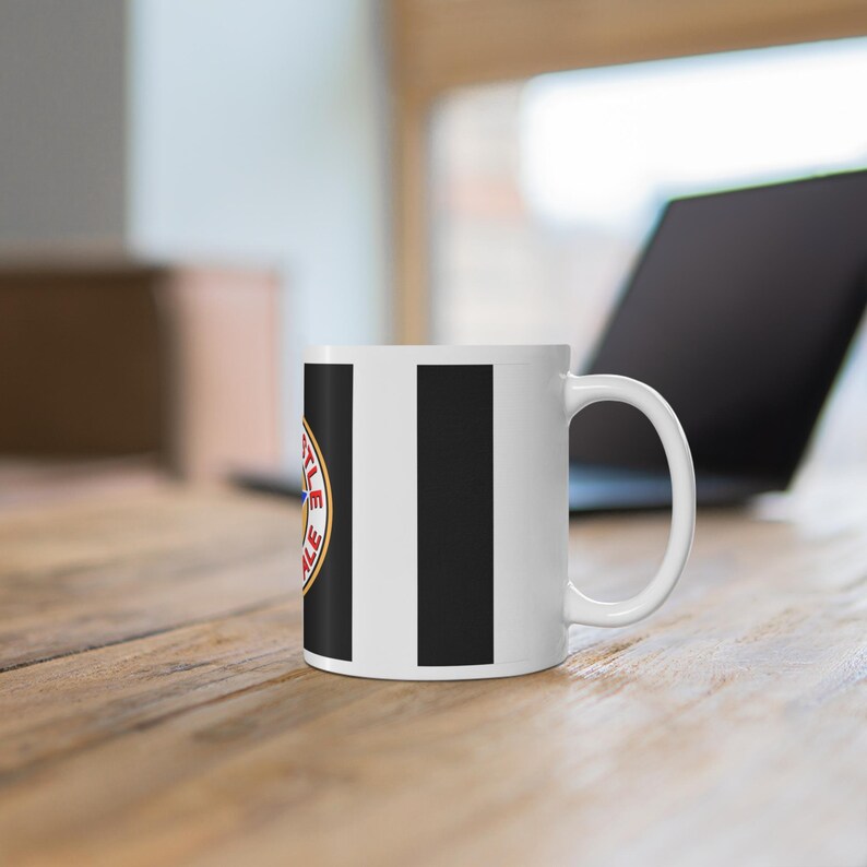 Newcastle Broon Ale Football Logo Mug | Ceramic Coffee Cup image 6