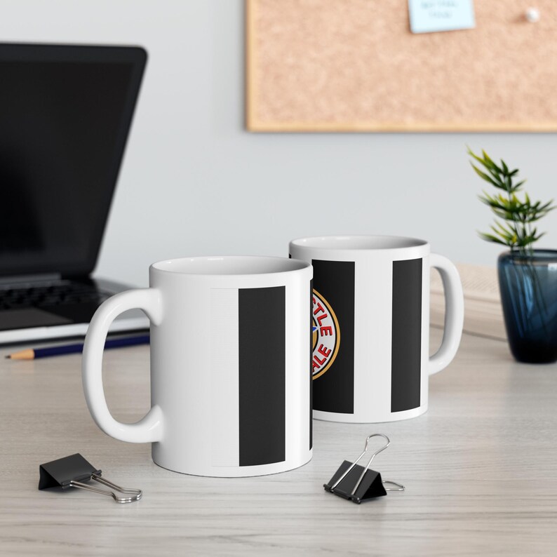 Newcastle Broon Ale Football Logo Mug | Ceramic Coffee Cup image 5