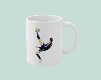 Scotland Mctominay football Bicycle Kick Mug | Ceramic Coffee Cup 11oz 15oz