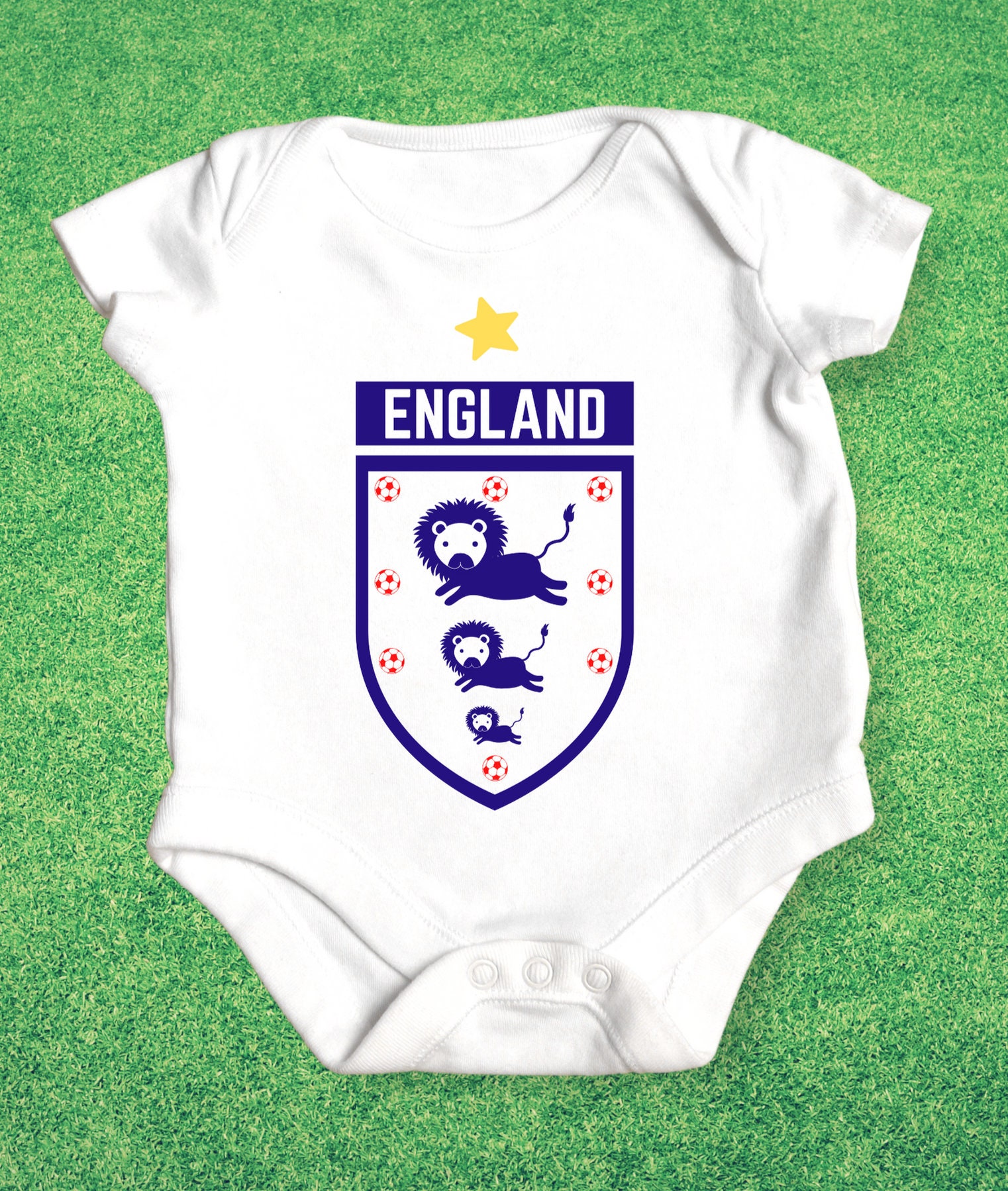 Buy England World Cup Football Babygrow Online in India Etsy