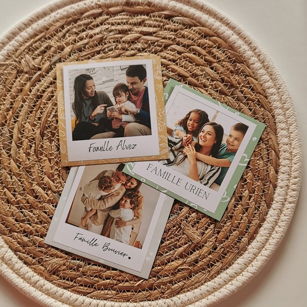 Magnet de frigo personnalisable pour la famille, Aimant de frigo avec photo, cadeau personnalisé papa, photo personnalisable