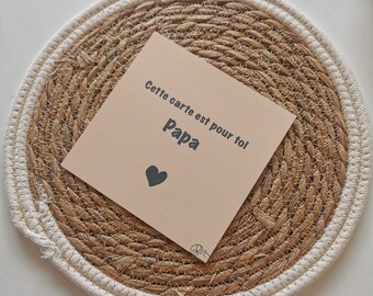 Carte de voeux à imprimer pour papa, carte à télécharger papa, idée cadeau à imprimer pour son papa, idée cadeau papa ,anniversaire