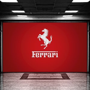 Ferrari garage sign -  France