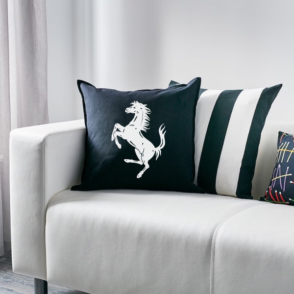 Ferrari Cavallino Rampante pillow 100% cotton