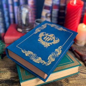 Half-Blood Prince - Book 6, CUSTOMIZABLE, Hand rebound Book, Leather bound Handmade, Gift, Wizarding, Made to Order