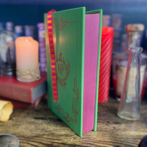 Prisoner of Azkaban- Book 3, Customizable, Hand Bound Book, Leather Bound Handmade, Gift, HP, Wizard Books Made to Order