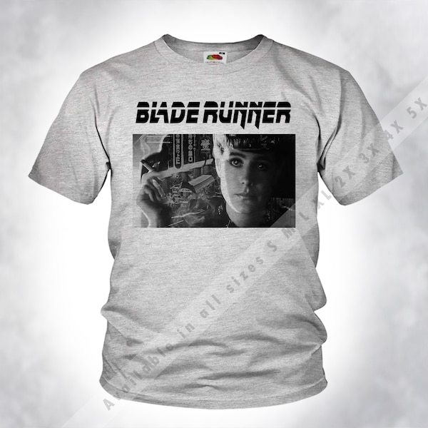 Vintage BLADE RUNNER v26 Camiseta Old Style Men Unisex Sport heather Gris DTG Print Sizes s m l xl 2x 3x 4x 5x