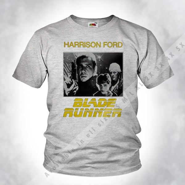 Vintage BLADE RUNNER v24 Camiseta Old Style Men Unisex Sport heather Gris DTG Print Sizes s m l xl 2x 3x 4x 5x