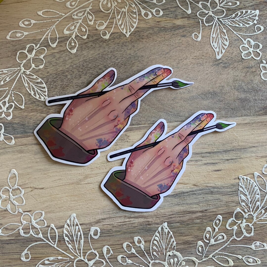 Mse Sticker TAEHYUNG V1 BTS Hand Stickers Matte Waterproof Vinyl Kpop Stickers ...