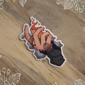 WOOYOUNG | ATEEZ Hand Stickers | Premium Matte Waterproof Vinyl Kpop Stickers | Laptop, Phone, Journaling