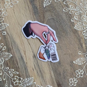 LEEWISSEN | SKZ Stray Kids Hand Stickers | Matte wasserdichte Vinyl Kpop Aufkleber | Laptop, Telefon, Journaling