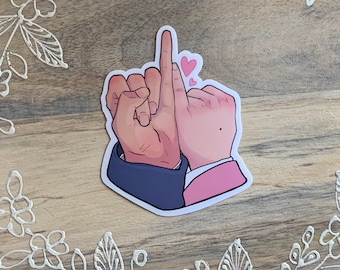 FREUNDE Sticker | Matte wasserdichte Vinyl Kpop Aufkleber | Laptop, Telefon, Journaling