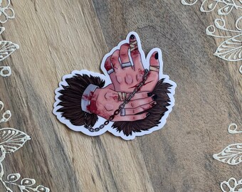 BC | Wolfgang Kpop Handsticker | Matte wasserdichte Vinyl Kpop Aufkleber | Laptop, Telefon, Journaling