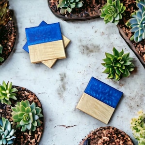Wood & Epoxy Coasters
