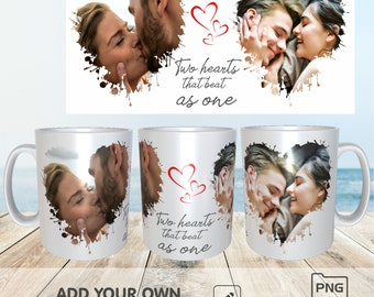 Love Photo Insert Coffee Mug | Mr Right Photo Mug Wrap | Sublimation Mug Wrap | Mr Right Photo Insert Mug | Personalized Photo Mug