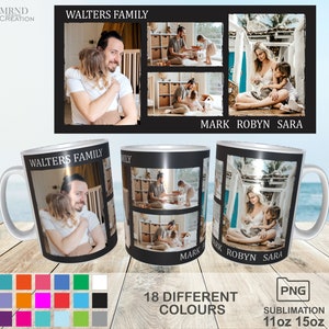 Family Photo and Text Personalized Coffee Mug - Cherish Special Moments