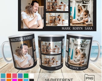 Family Photo and Text Personalized Coffee Mug - Cherish Special Moments