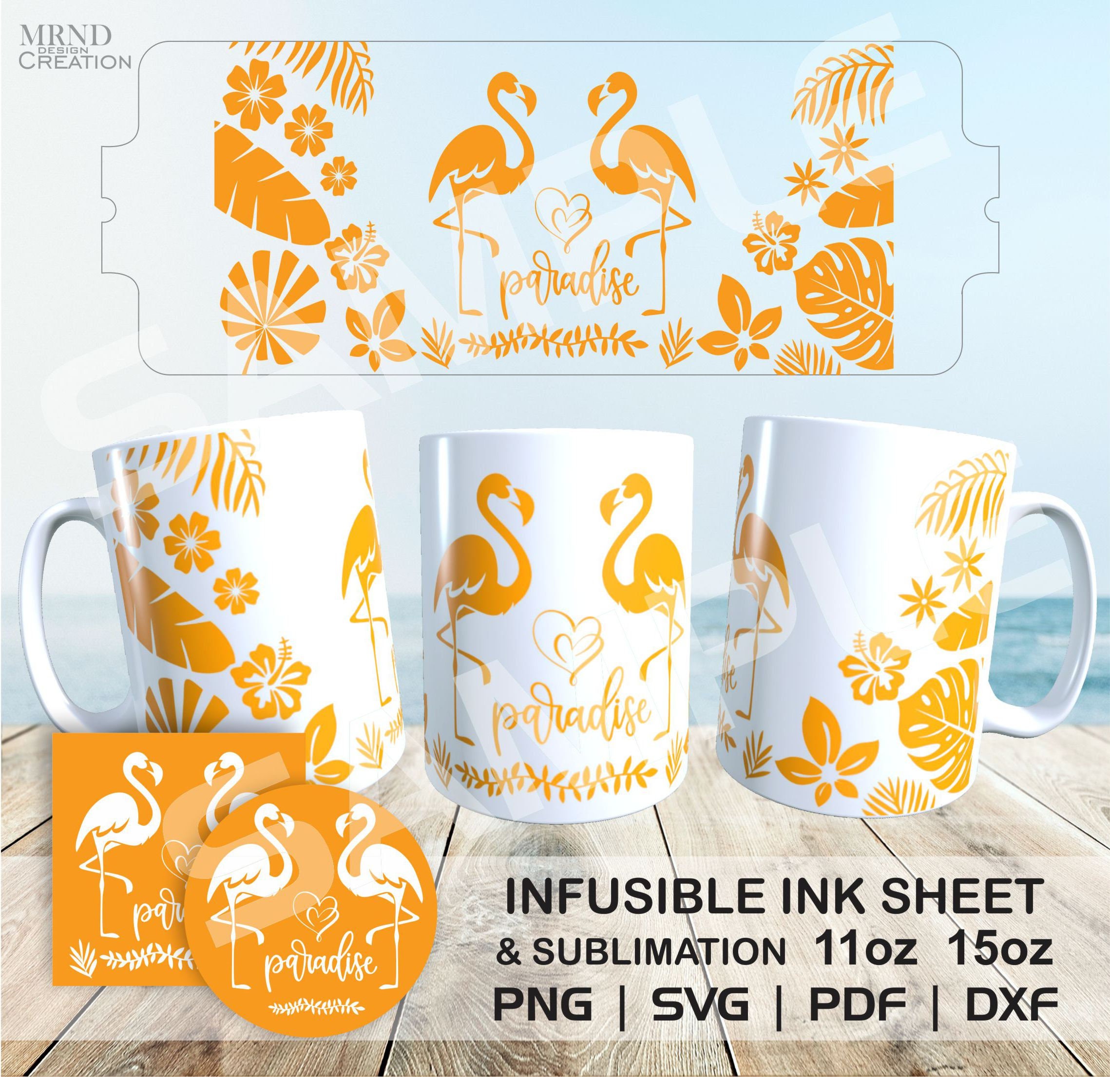 Cricut Infusible Ink Transfer Sheets 2-pack (Tropical)