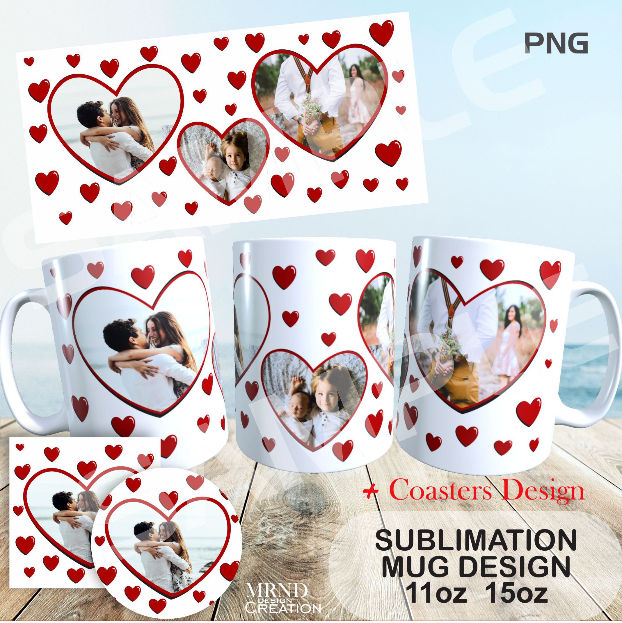 Love Mug PNG Love Sublimation Mug PNG Love Mug Collage - Etsy
