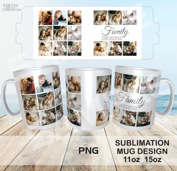 Sublimation Accessories Couple Family And Friends Picture - Temu