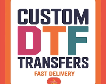Custom DTF Transfers: Full Color Heat Transfer, Gang Sheet