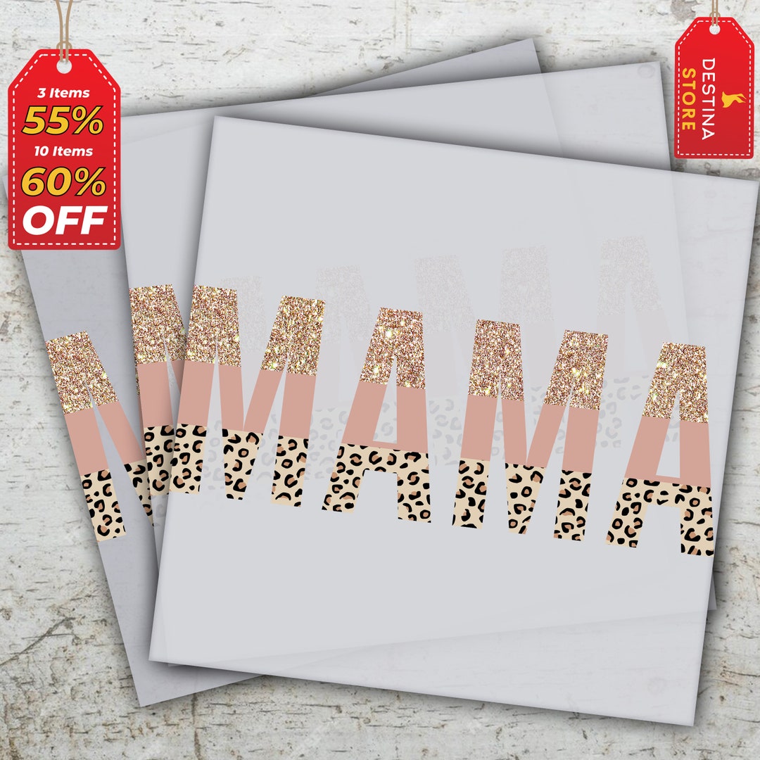 Mama DTF Transfer, Ready to Press, Mom DTF Print, Heat Press Transfer ...