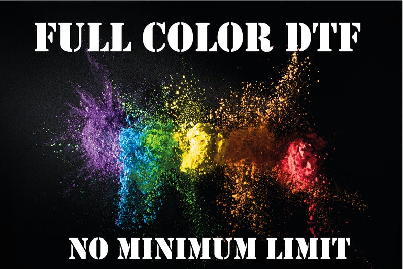 Dtf Prints Bulk DTF Dtf Transfers Ready for Press Custom Etsy