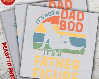 Father Figure Ready to Press DTF Transfer