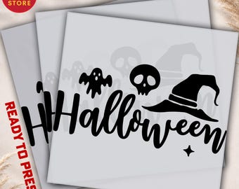 Halloween DTF Transfer - Witch Hat Design