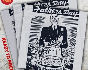 Happy Father’s Day Ready to Press DTF Transfer