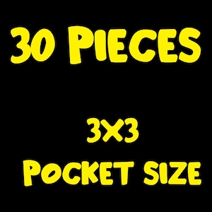 30 PIECES 3X3,Gang Sheet, Dtf prints, Dtf Transfers, Custom Full Color, Custom Dtf Print, Wholesale Dtf Print, Custom Heat Transfer