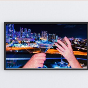 Miami Cheers Digital Print