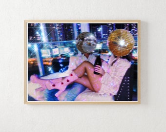 Disco Lovers Digital Print