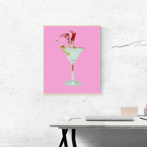 Cowgirl Dirty Martini Printable Wall Art. Downloadable Print. | Etsy