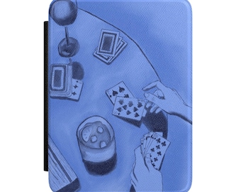 Girls Night, blue Kindle case for Colorsoft/ Paperwhite (7") 12th Gen (2024-2025)