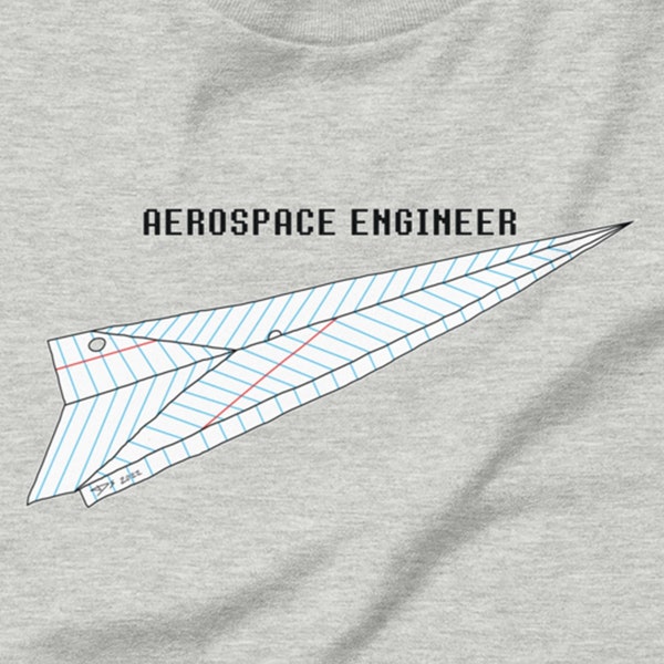 Aerospace Engineer Shirt For Engineer Graduation Gift Engineering For Funny Paper Airplane Shirt For Aviation Gifts