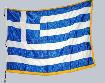 Greek parade flag