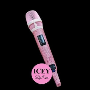 Custom Bedazzled Microphone