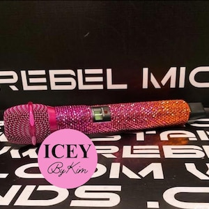 Custom Bedazzled Microphone