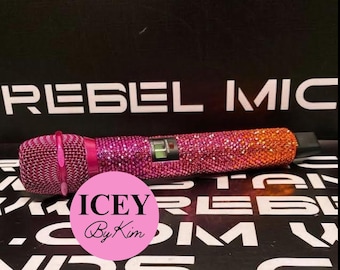 Custom Bedazzled Microphone