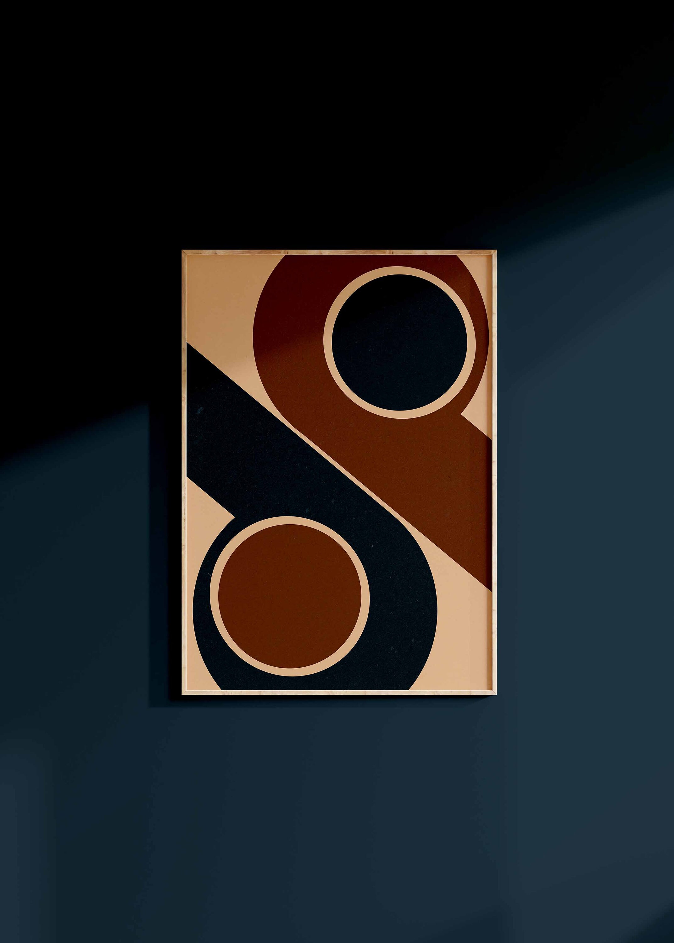 Mid Century Modern Posters, Bauhaus Abstract Wall Art, Geometric Art ...