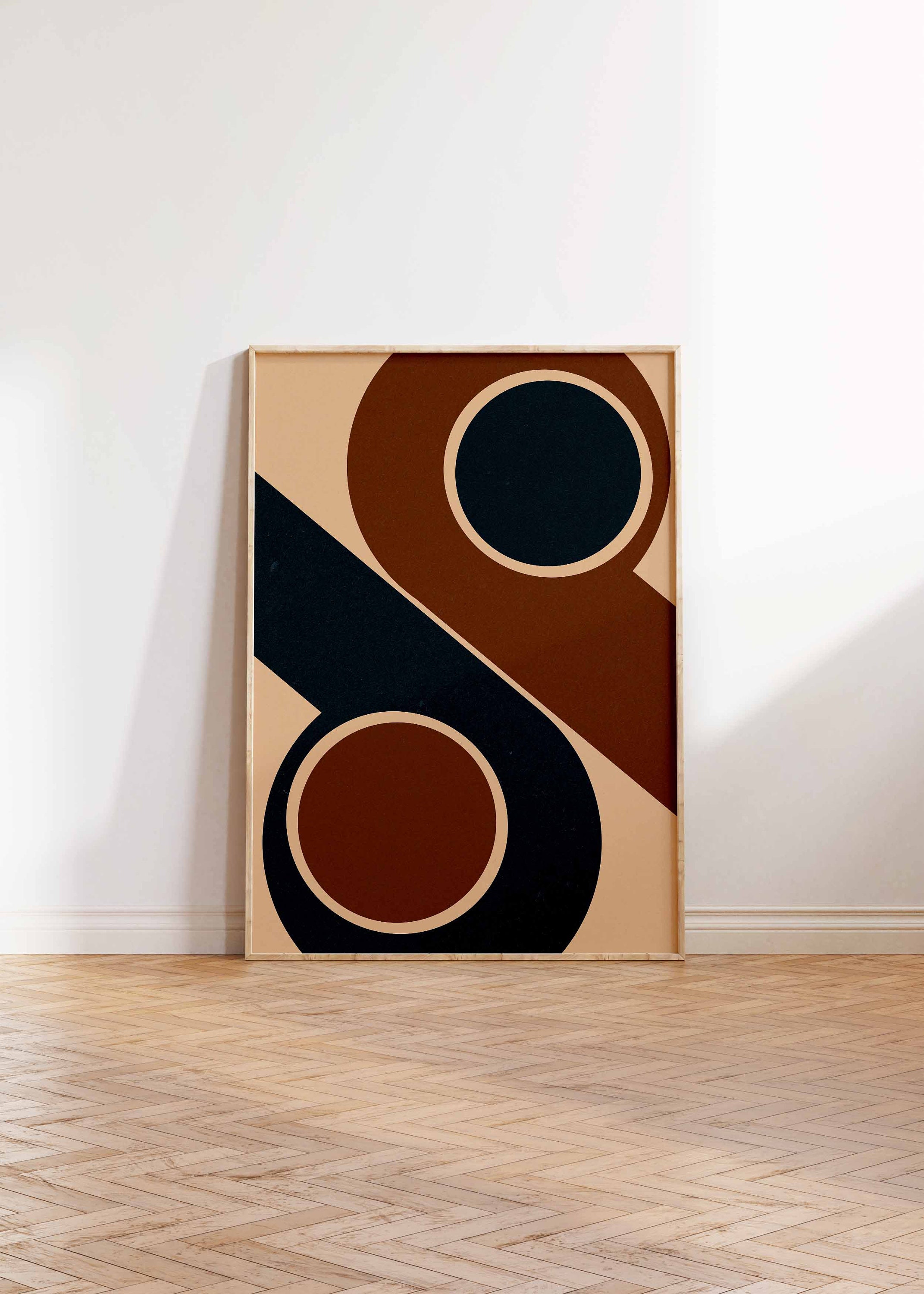 Mid Century Modern Posters, Bauhaus Abstract Wall Art, Geometric Art ...